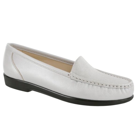 SAS Simplify Tripad Loafers Shoes  $137 in Silver Cloud - Picture 1 of 10